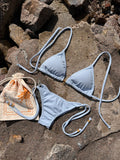Glam Amalfi Triangle Bikini Top & Tie Side Bikini Bottom Set