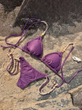 Essenza Figo Triangle Bikini Top & Tie Side Bikini Bottom Set
