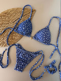 Noronha Poá Mare Triangle Bikini Top & Tie Side Bikini Bottom Set