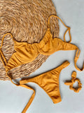 Glam Positano Underwire Bikini Top & Thong Bikini Bottom Set