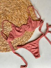 Glam Amore Underwire Bikini Top & Thong Bikini Bottom Set