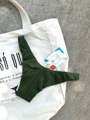 Noronha Cactus High-Cut Bikini Bottom