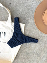 Navy Noronha High Leg Bikini Bottom