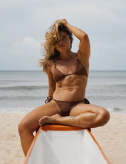 Cappuccino Wonder Tie Side Bikini Bottom