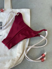 Calcinha Lacinho Wonder Carmin