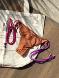 Caramel Cognac Wonder Tie Side Bikini Bottom