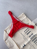 Biquíni Cortininha + Mich Fio Noronha Cherry