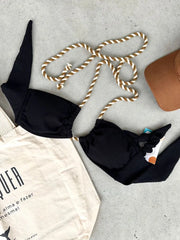 Black Noronha Anny Bikini Top