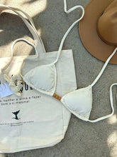 Organic Noronha String Bikini Top