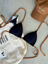 Black Wonder String Bikini Top