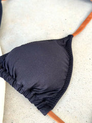 Black Wonder String Bikini Top