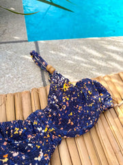 Floral Noronha Demi Cup Bikini Top