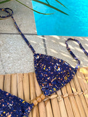 Noronha Floral String Bikini Top