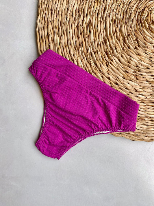 Calcinha Hot Pants Dots Gaia Fuchsia