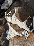 Glam Naturale Underwire Bikini Top & Thong Bikini Bottom Set