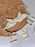 Glam Naturale Underwire Bikini Top & Thong Bikini Bottom Set