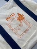 Ecobag Sol, verão e praia - Alça Marinho