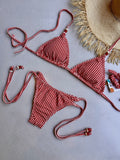 Noronha Vicky Dolce Vita Triangle Bikini Top & Tie Side Bikini Bottom Set